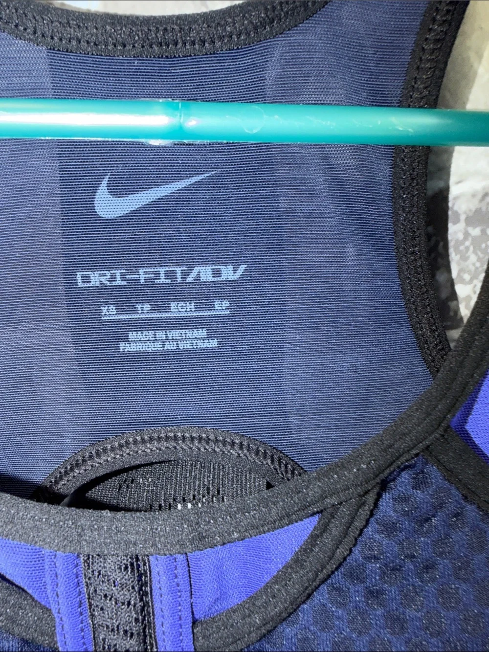 Nike Navy and Royal Blue sports bra